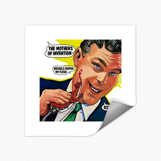 Frank Zappa Weasels Ripped My Flesh Sticker