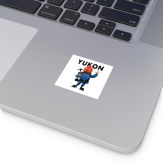 Yukon Cornelius Rudolph Christmas Premium Sticker