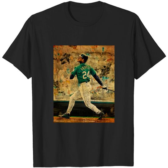 Ken Griffey, JR. Retrocolor - Ken Griffey Jr - T-Shirt