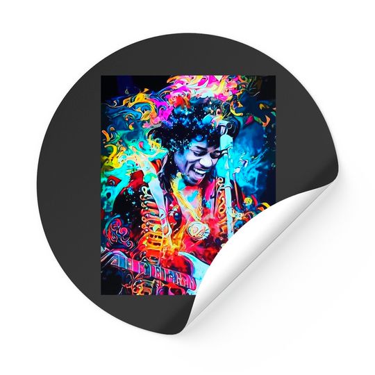 Jimi Hendrix Sticker