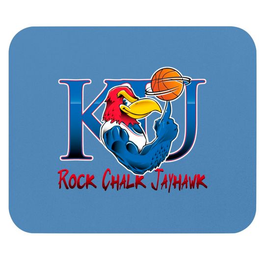 Kansas Jayhawks WinCraft 2022 Ncaa National Champions Kansas Jayhawks Rock Chalk Jayhawk Mouse Pads