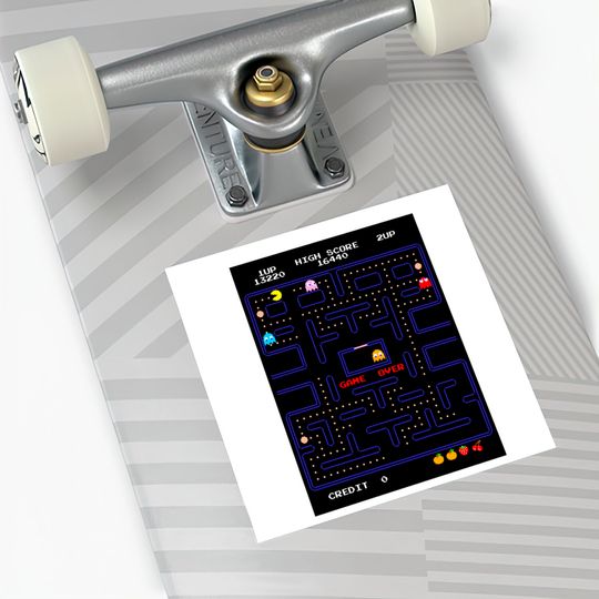 Pacman Video Game Sticker
