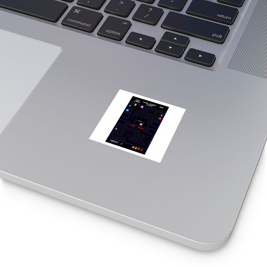 Pacman Video Game Sticker