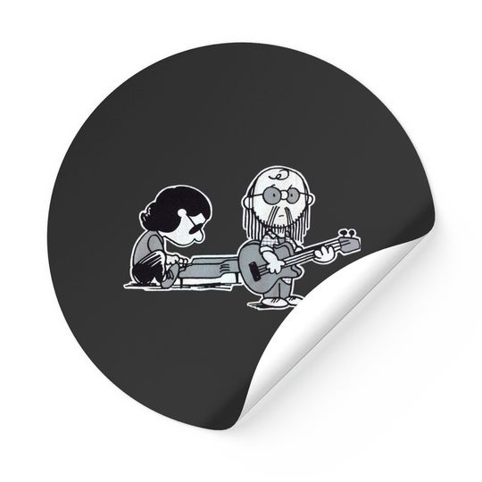 Steely Dan Peanuts Sticker
