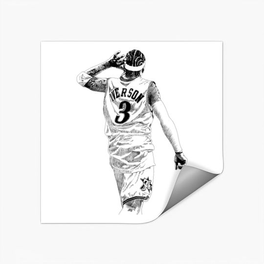 Allen Iverson "the Answer" - Allen Iverson - Sticker