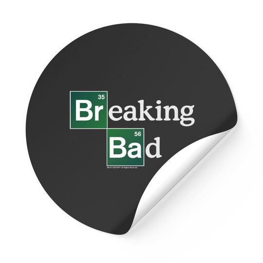 Breaking Bad Periodic Square Logo Sticker