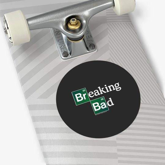 Breaking Bad Periodic Square Logo Sticker