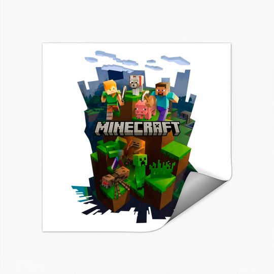 Minecraft Adventure Sticker
