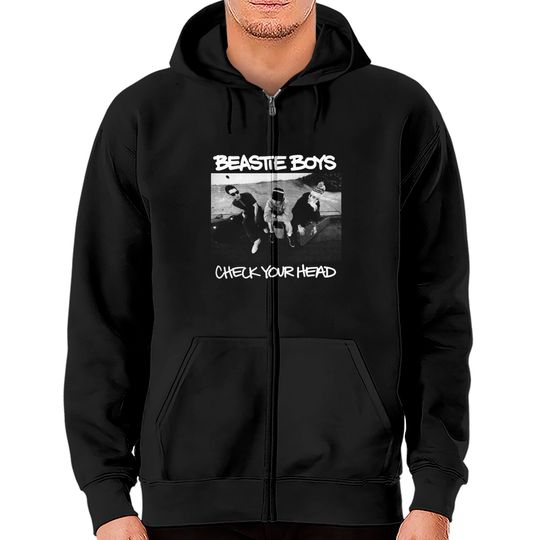 Vintage Fade Beastie Boys Check Your Head Zip Hoodies