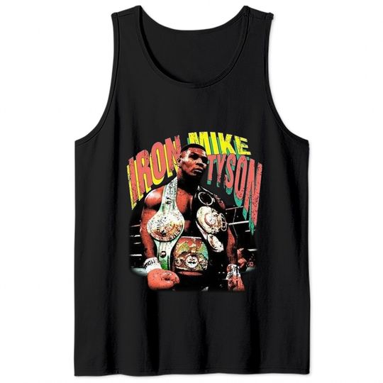 Mike Tyson Retro Inspired Tank Tops