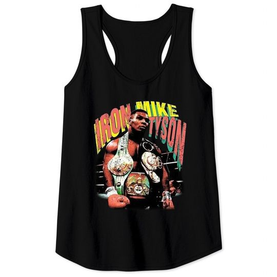 Mike Tyson Retro Inspired Tank Tops