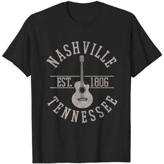 Discover Nashville Tennessee Country Music T-Shirt