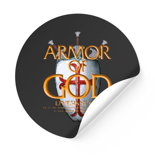 Armor Of God Ephesians Bible Verse Religious Chris Sticker