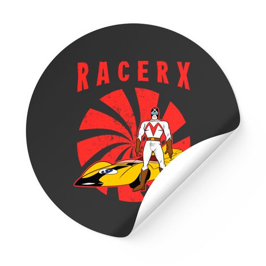 Retro Racer X - Speed Racer - Stickers