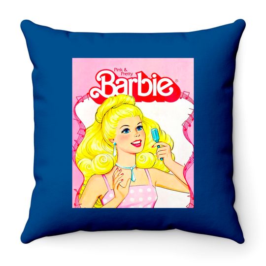 Barbie Vintage Classic Throw Pillows