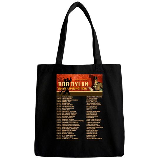 Bob Dylan Rough and Rowdy Ways Tour 2022 Bags