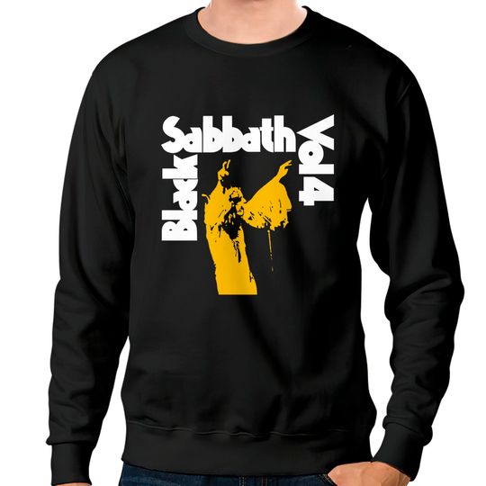 Black Sabbath Vol. 4 Vintage Coal Sweatshirts