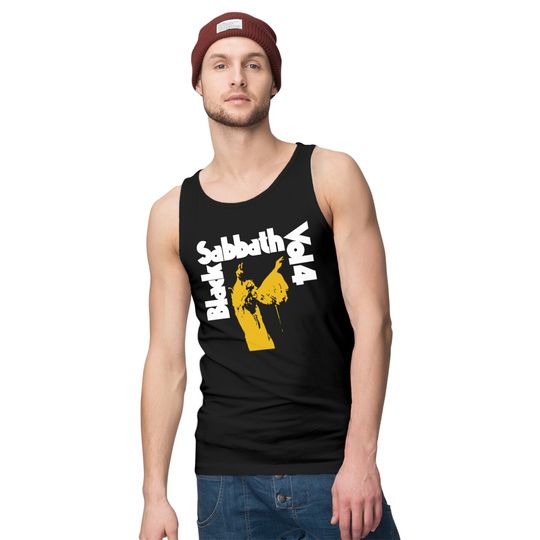 Black Sabbath Vol. 4 Vintage Coal Tank Tops