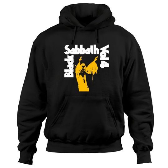 Black Sabbath Vol. 4 Vintage Coal Hoodies
