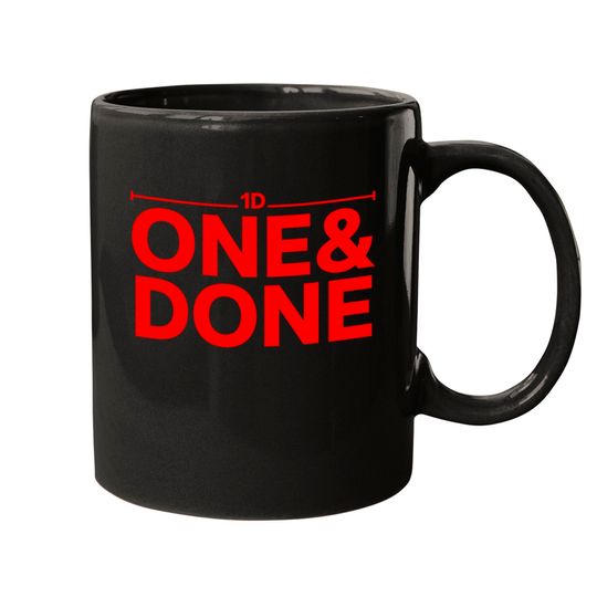 The Usos 1D One and Done Mugs