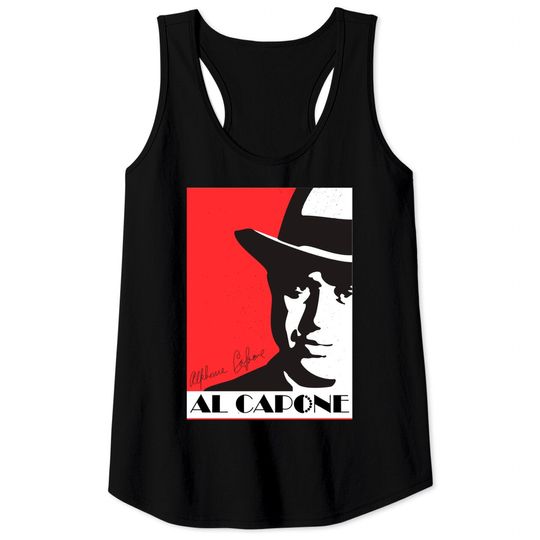 Gangster Tank Tops Chicago Gangster Al Capone