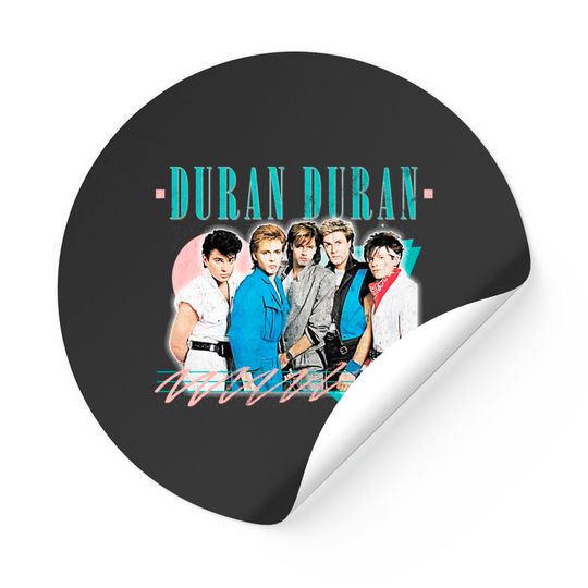 Duran Duran // 80s Retro Fan Art - Duran Duran - Sticker