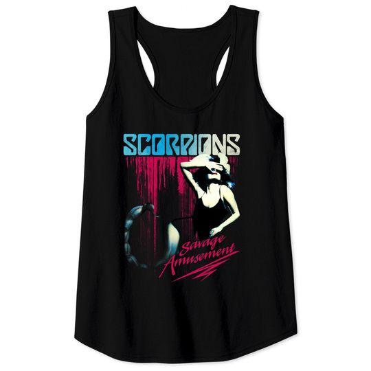 Discover American Classics Scorpions Savage Amusement Black Tank Tops