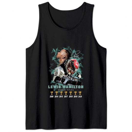 Lewis Hamilton Tank Tops