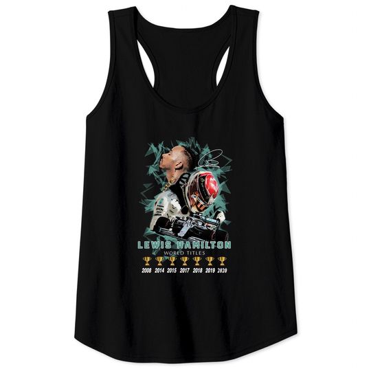 Lewis Hamilton Tank Tops