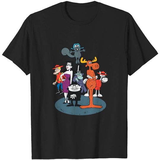 Rocky & Bullwinkle and Friends - Rocky Bullwinkle - T-Shirt