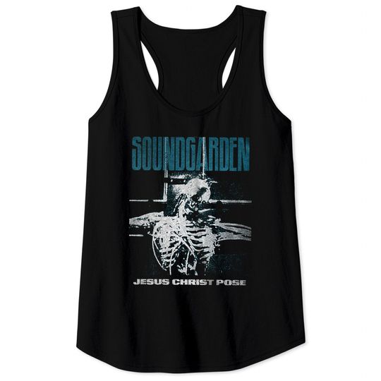 Soundgarden Unisex Tank Tops: Jesus Christ Pose