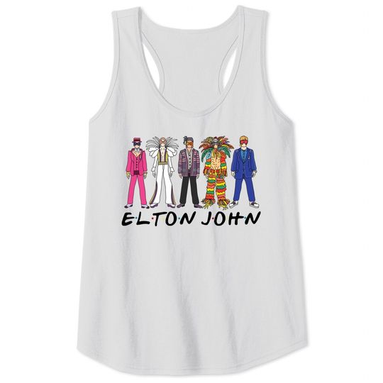 Elton John Farewell Tour 2022 Tank Tops