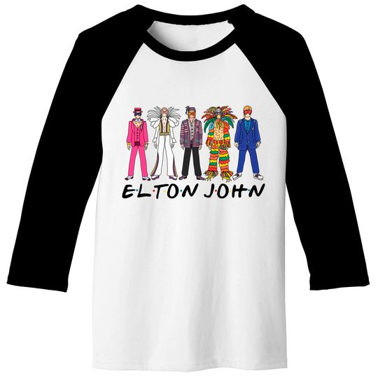 Elton John Farewell Tour 2022 Baseball Tees