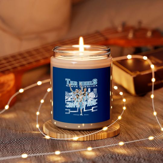 Unc Championship Bound Scented Candles, North Carolina Tar Heel March Madness 2022 Scented Candles