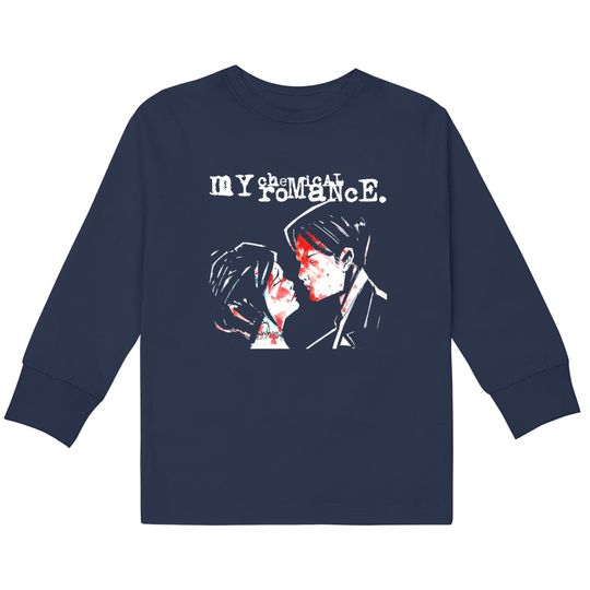 My Chemical Romance Three Cheers for Sweet Revenge Girls  Kids Long Sleeve T-Shirts