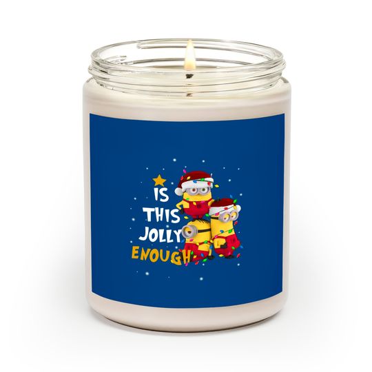 Minion Christmas Scented Candles