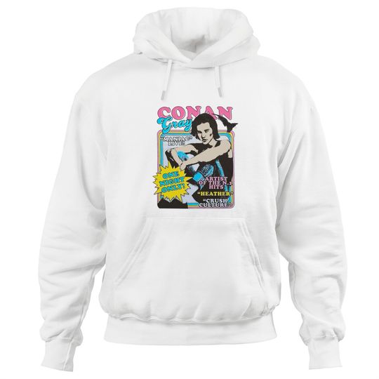 Conan Gray Vintage Hoodies, Heather, Crush Culture, Conan Gray Hoodies