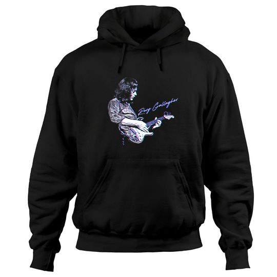 Rory Gallagher Psychedelic Style Pop Art Design - Rory Gallagher - Hoodies