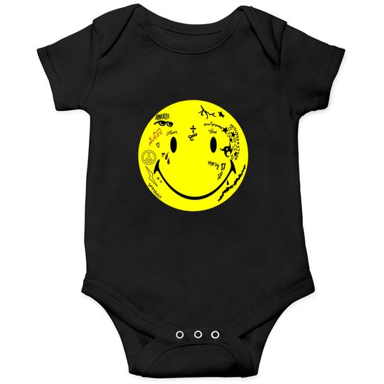 Lil Wayne Tattoo Smiley Onesie