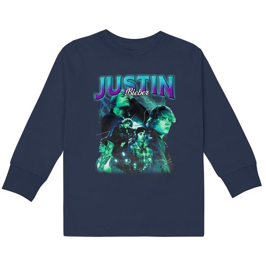 Justin Bieber Justin Bieber Justice World Tour  Kids Long Sleeve T-Shirts, Justin Bieber 2022 Tour  Kids Long Sleeve T-Shirts