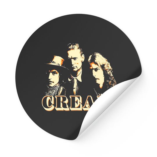 Cream - Eric Clapton - Stickers
