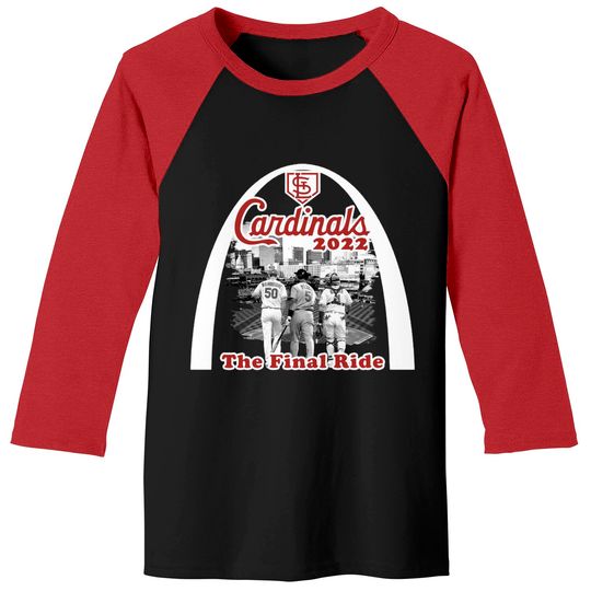 St Louis Cardinal's Baseball Baseball Tees, The Final Ride, Pujols, Wainwright, Molina, Stl The Last Dance