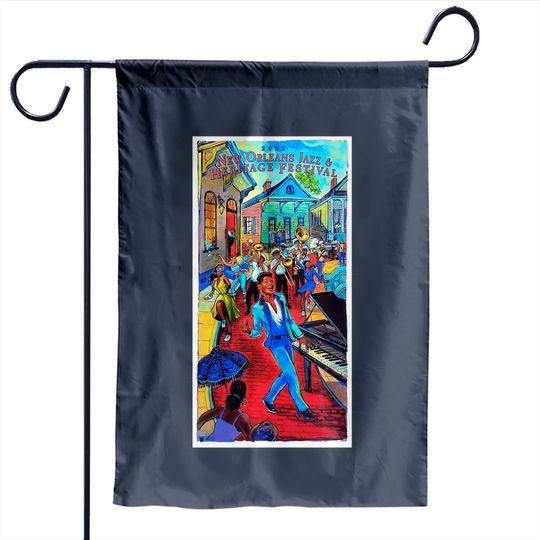 New Jazz Concert And Fest 2022 Poster Classic Garden Flags