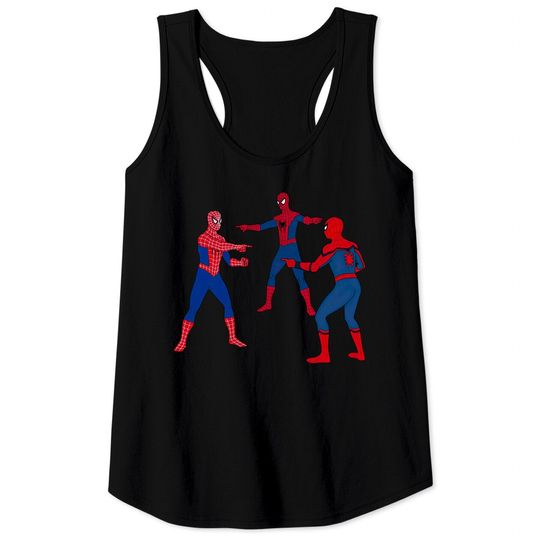 Spider Man Meme Tank Tops