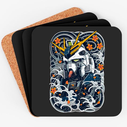 Nu Gundam - Gundam - Coasters