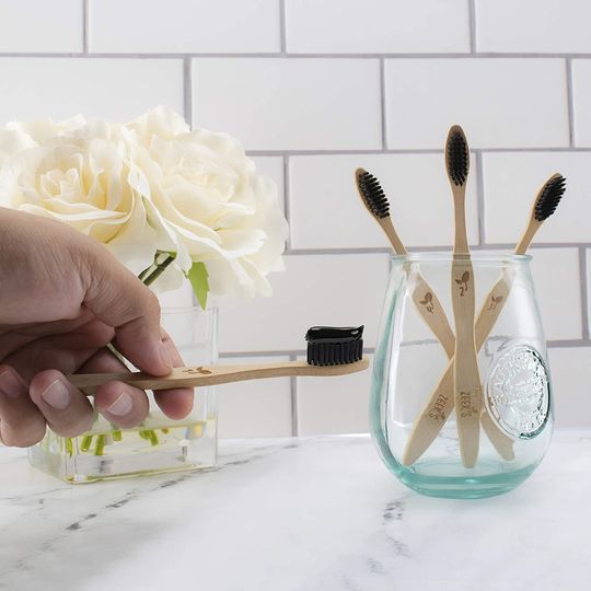 Biodegradable Eco-Friendly Bamboo Charcoal Toothbrushes