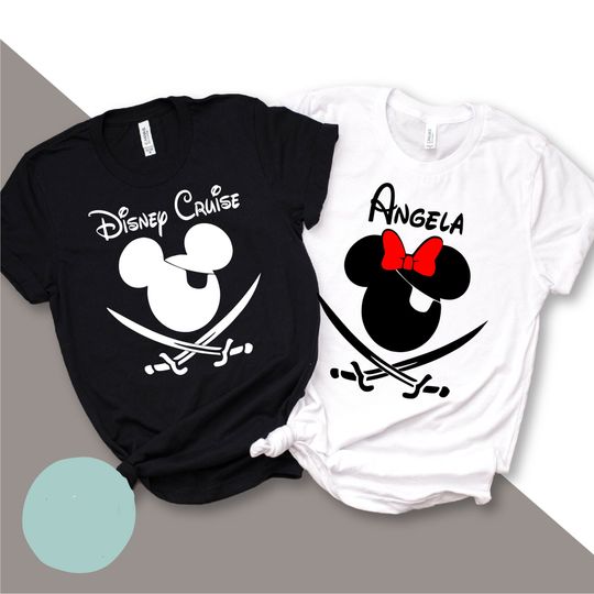 Disney Cruise Mickey Pirate Matching T-Shirt