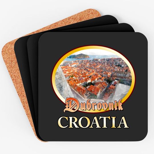 Discover Dubrovnik, Croatia Coasters