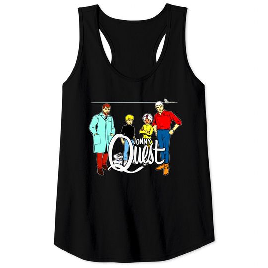 Jonny Quest, non-distressed - Jonny Quest - Tank Tops