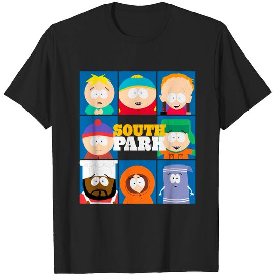 South Park Gang Grid T-Shirt